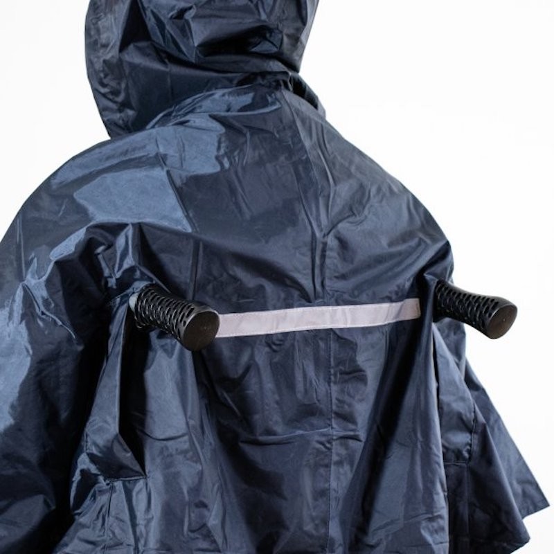 Poncho för rullstolsanvändare